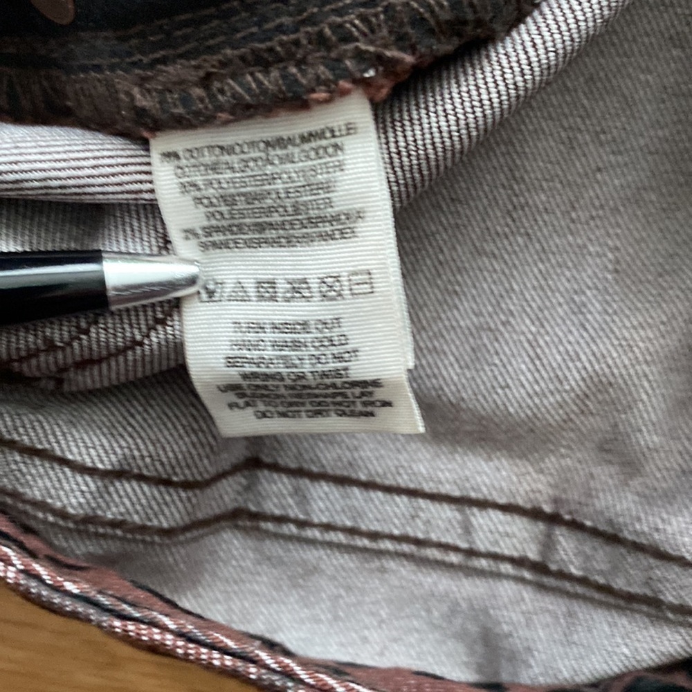 Free People Leopard Print Skinny Jeans Size 30 - Picture 7 of 7